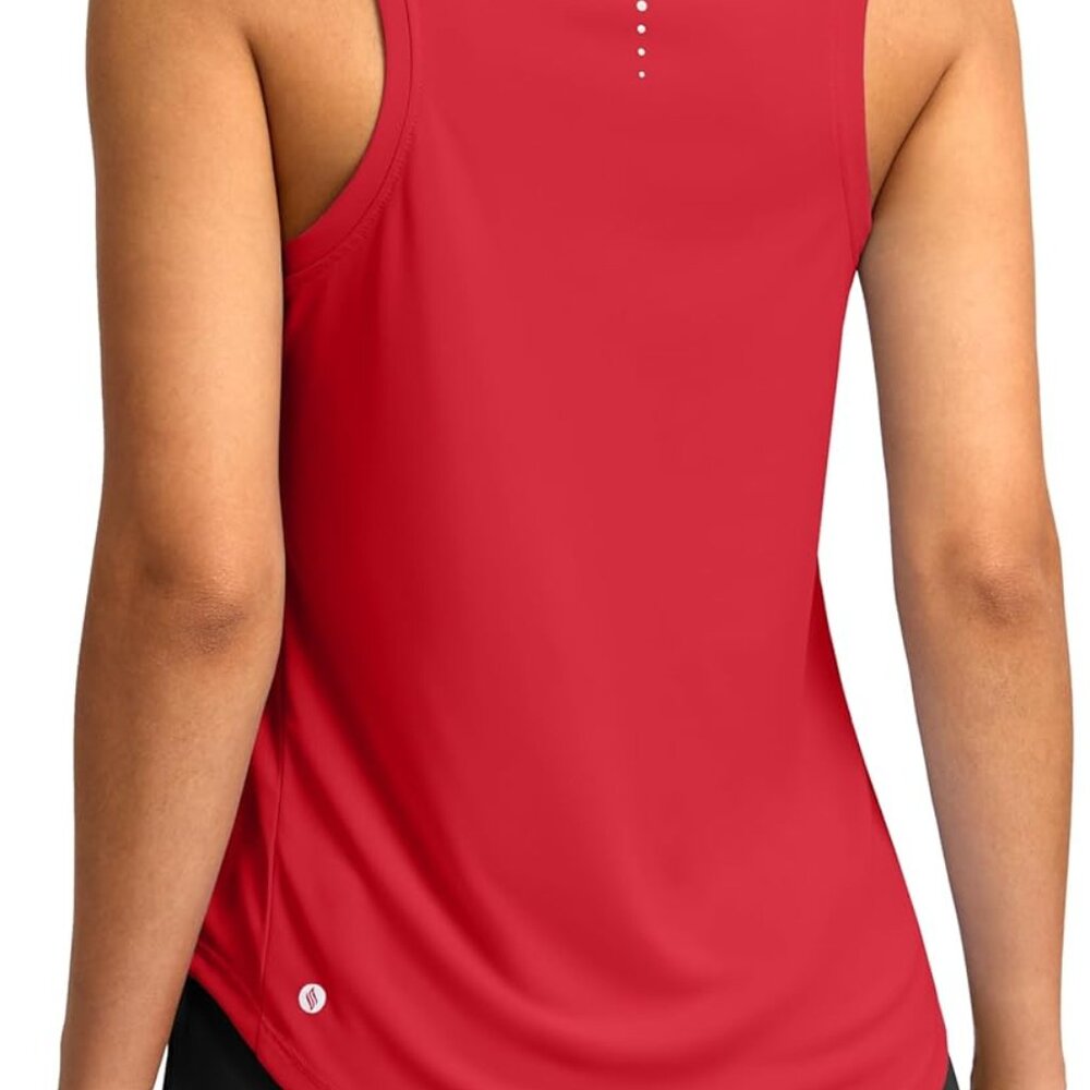Women's Sleeveless Workout Tops Lightweight Tennis Yoga Athletic Running Shirts